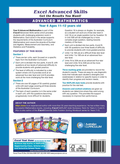 Excel Advanced Skills - Advanced Mathematics Year 6