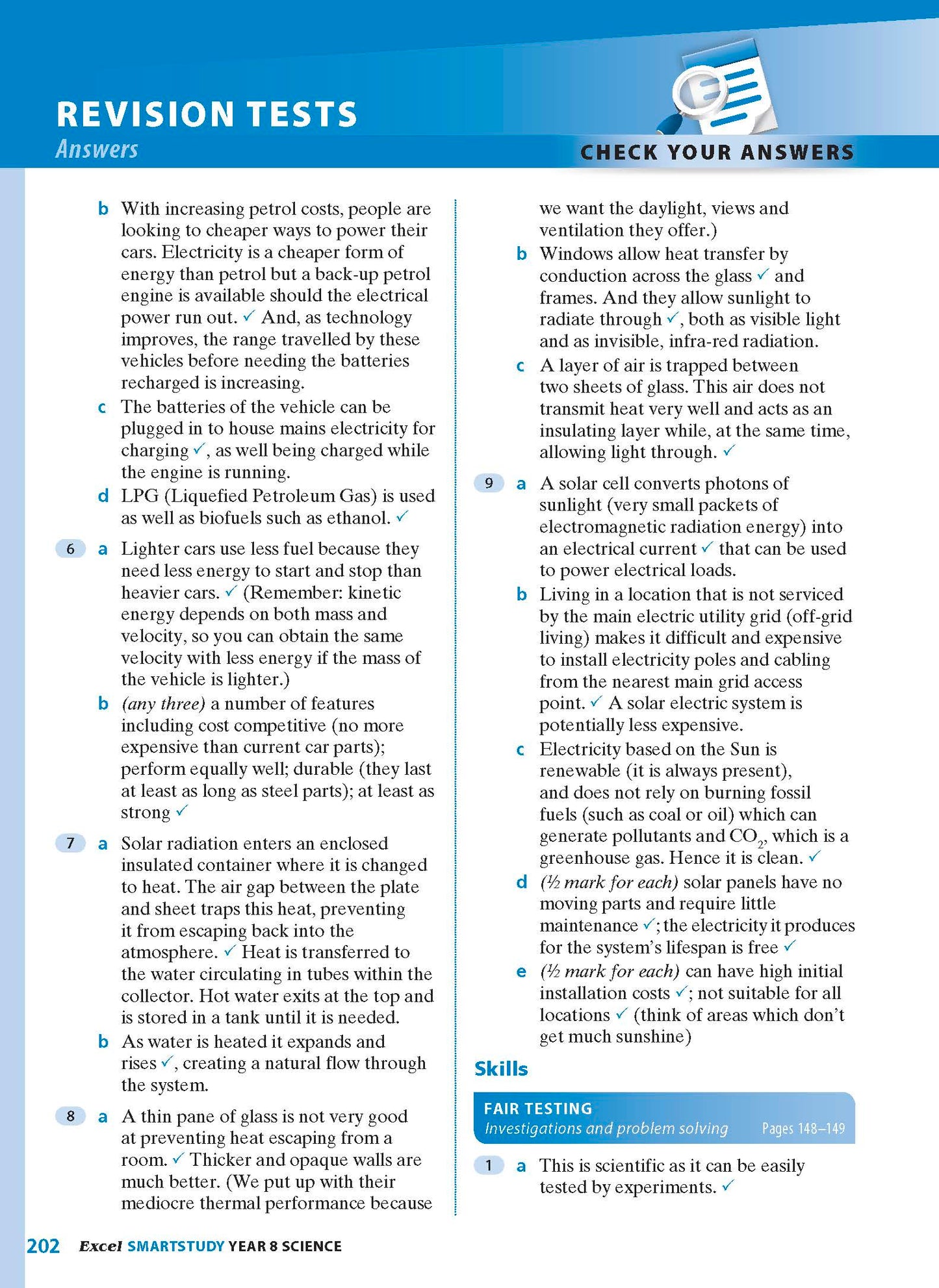 Excel SmartStudy - Science Year 8
