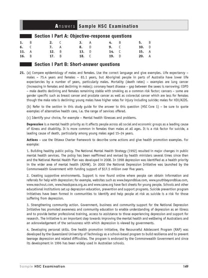 Excel HSC Year 11 and 12 PDHPE Study Guide