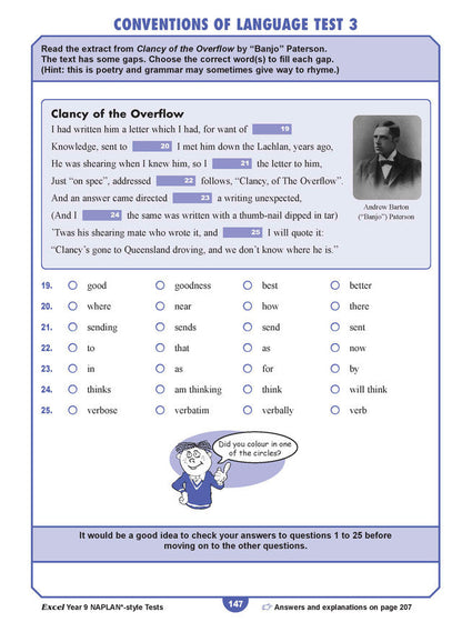 Excel Year 9 NAPLAN*-style Tests