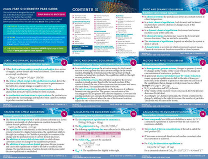 Excel HSC Year 12 Chemistry Study Guide