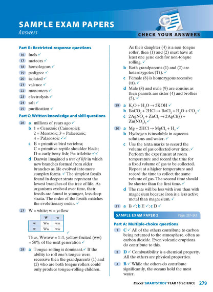 Excel SmartStudy - Science Year 10
