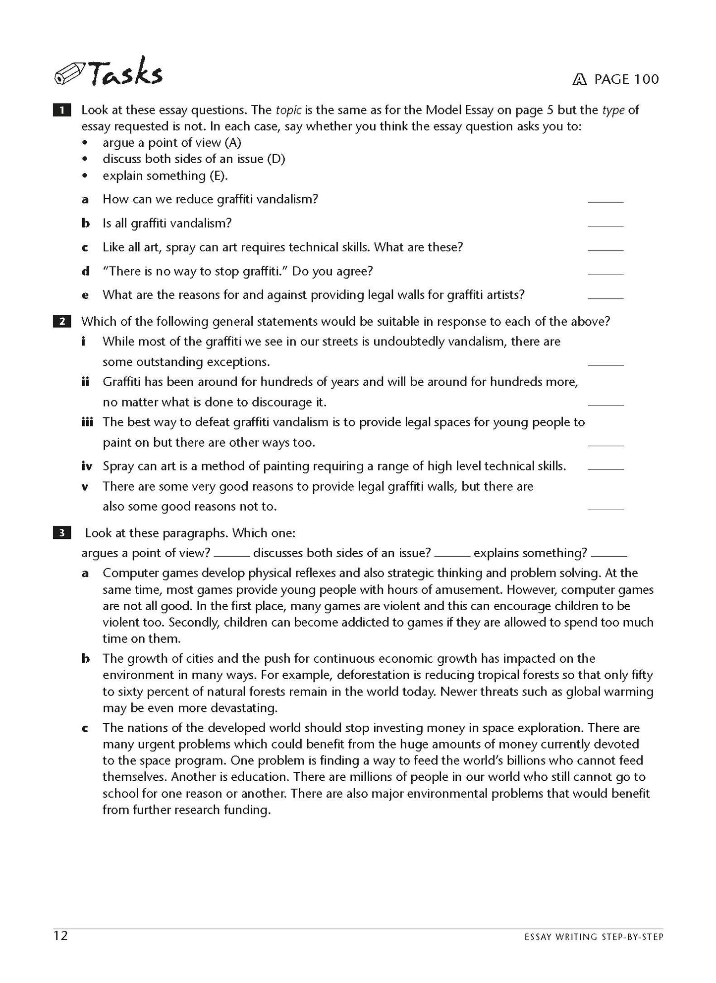 Excel Essential Skills - Essay Writing Step-by-Step Years 7-10