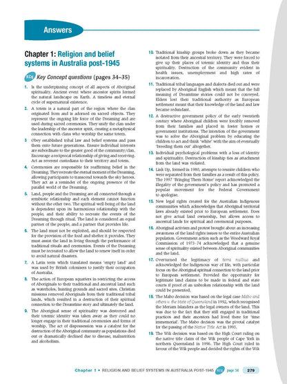 Excel HSC Year 12 Studies of Religion I and II Study Guide