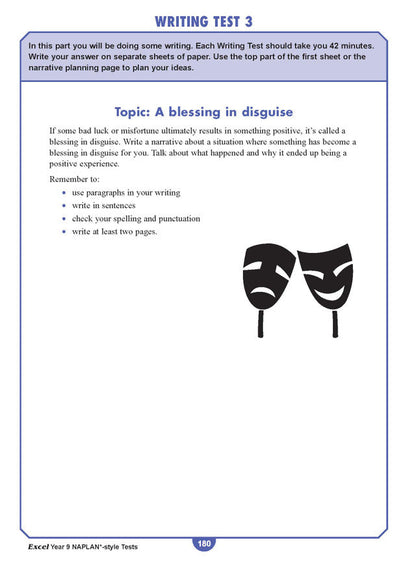 Excel Year 9 NAPLAN*-style Tests