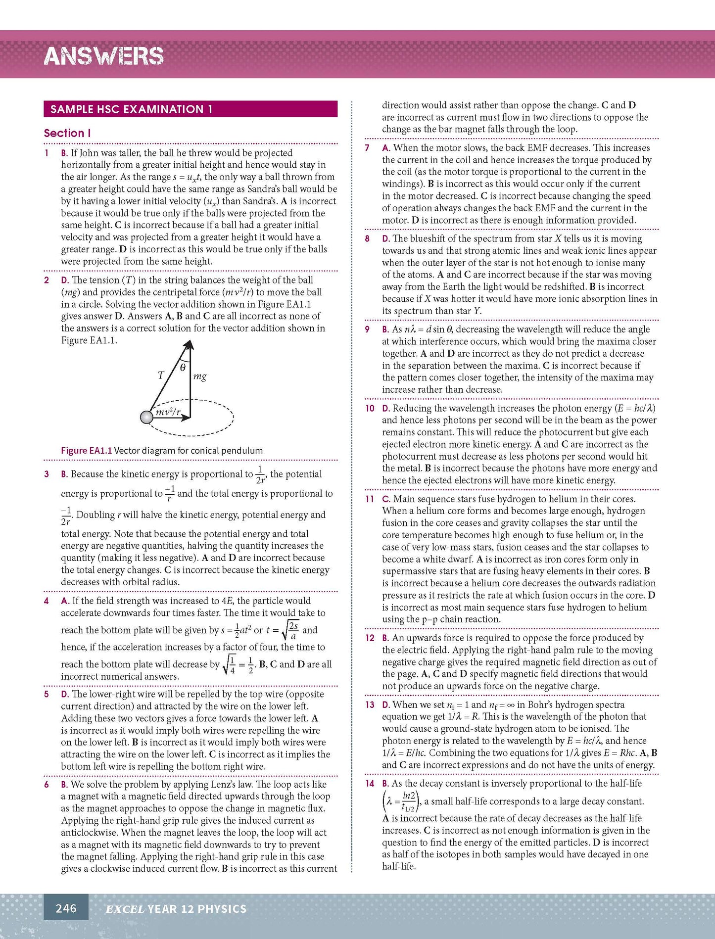 Excel HSC Year 12 Physics Study Guide