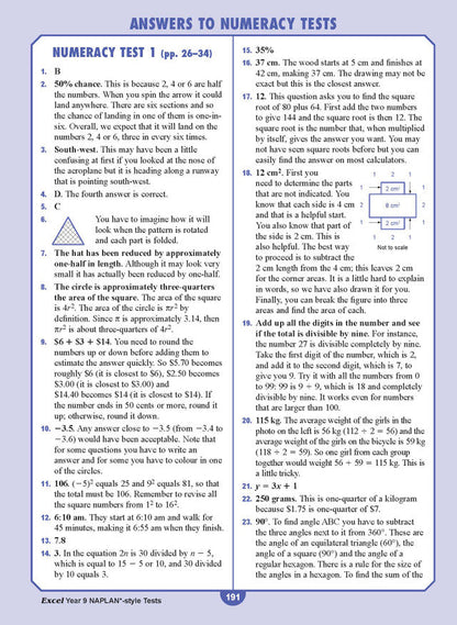 Excel Year 9 NAPLAN*-style Tests