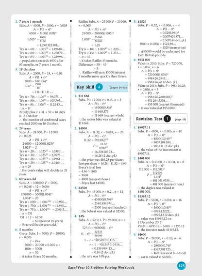 Excel Essential Skills - Problem Solving Workbook Year 10