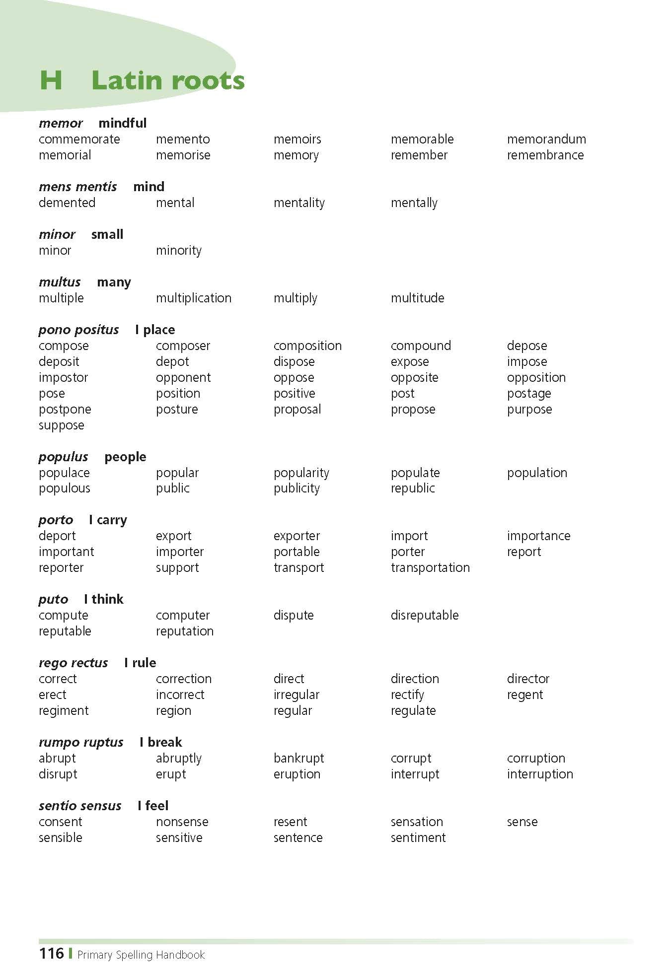 Excel Handbooks - Primary Spelling Years 3-6