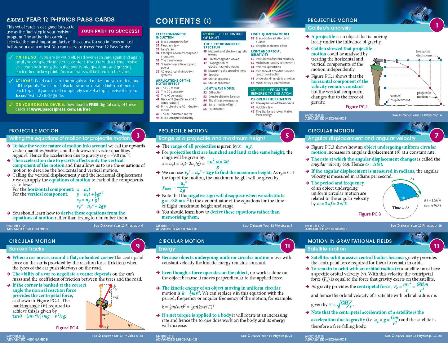 Excel HSC Year 12 Physics Study Guide