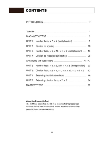 Excel Basic Skills - Multiplication and Division Years 3-4
