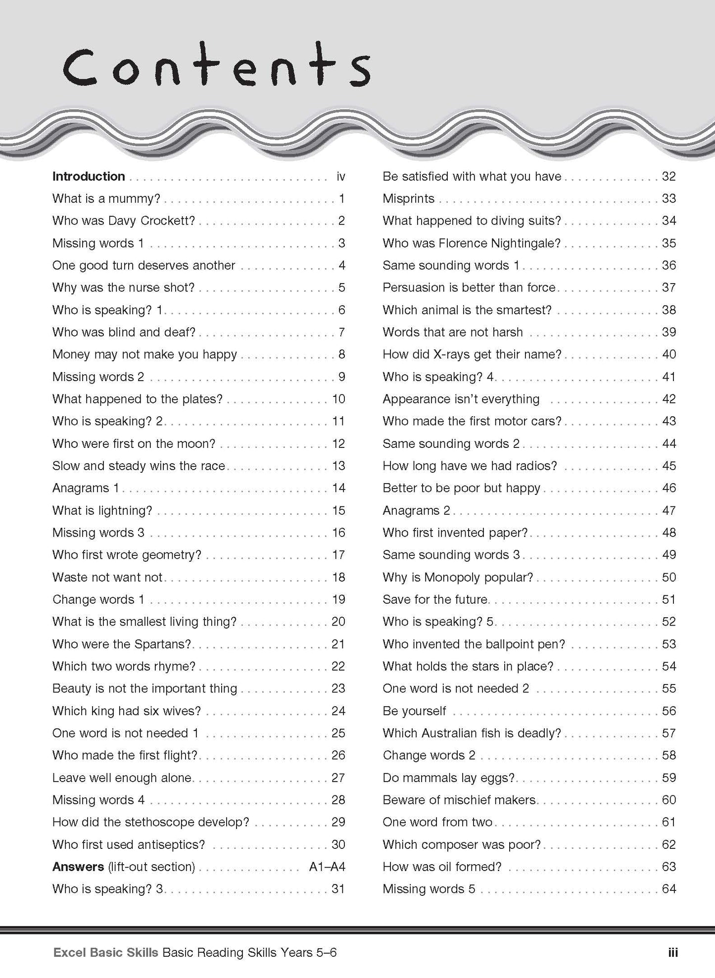 Excel Basic Skills English Book Pack Years 5-6