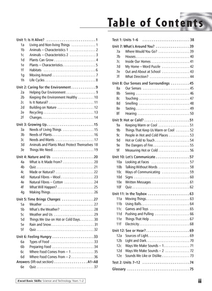 Excel Basic Skills - Science and Technology Years 1-2