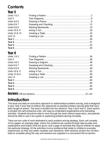 Excel Basic Skills Mathematics Book Pack Year 5-6