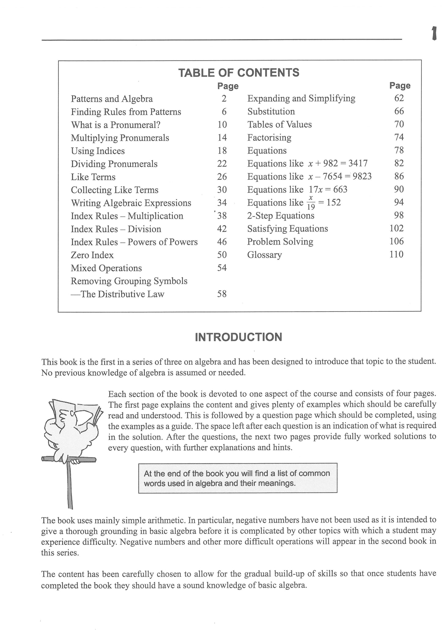 Excel Essential Skills - Algebra Book Pack Years 7-10