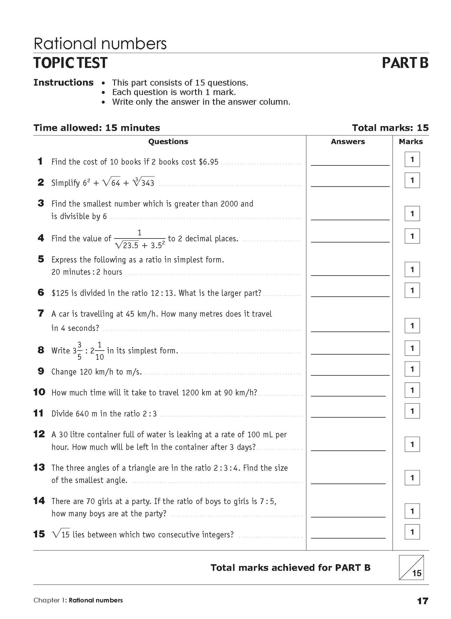 Excel Essential Skills - Mathematics Extension Revision and Exam Workbook Year 8