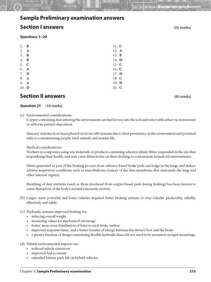 Excel HSC Year 11 Engineering Studies