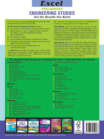 Excel HSC Year 11 Engineering Studies