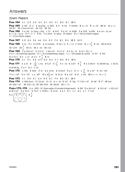 Excel Essential Skills - Mathematics Extension Revision and Exam Workbook Year 8