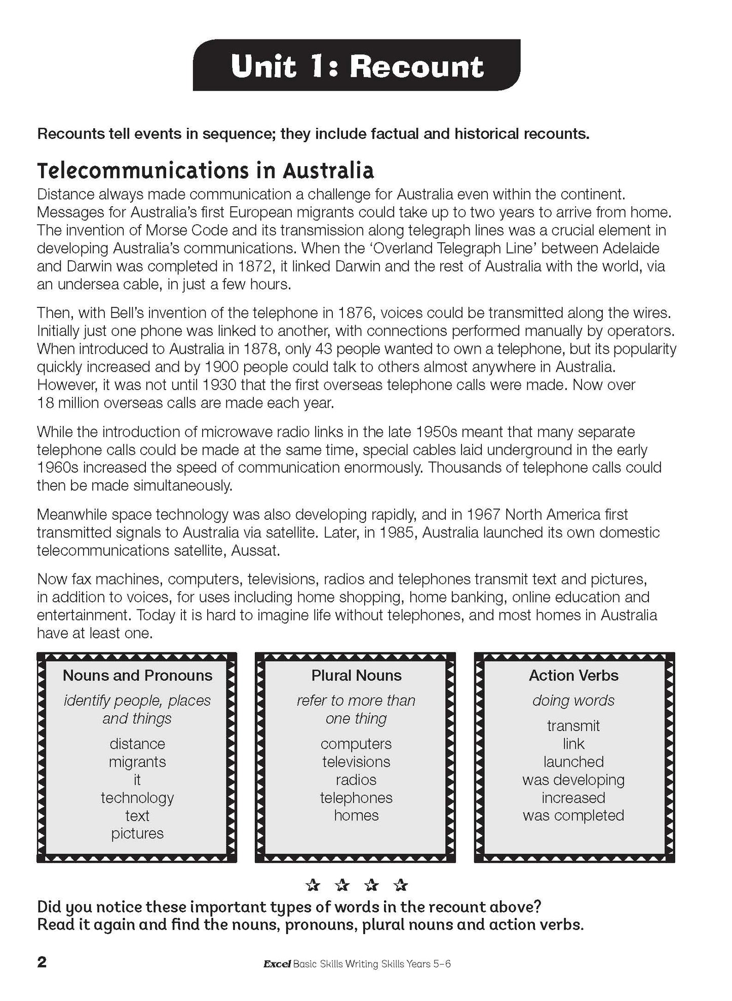 Excel Basic Skills English Book Pack Years 5-6