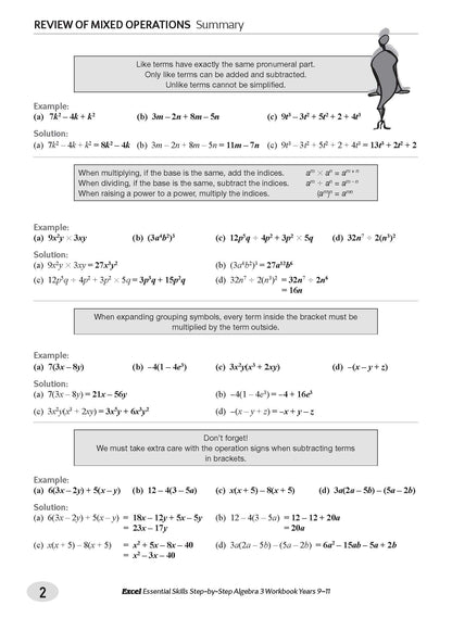 Excel Maths Book Pack Year 10
