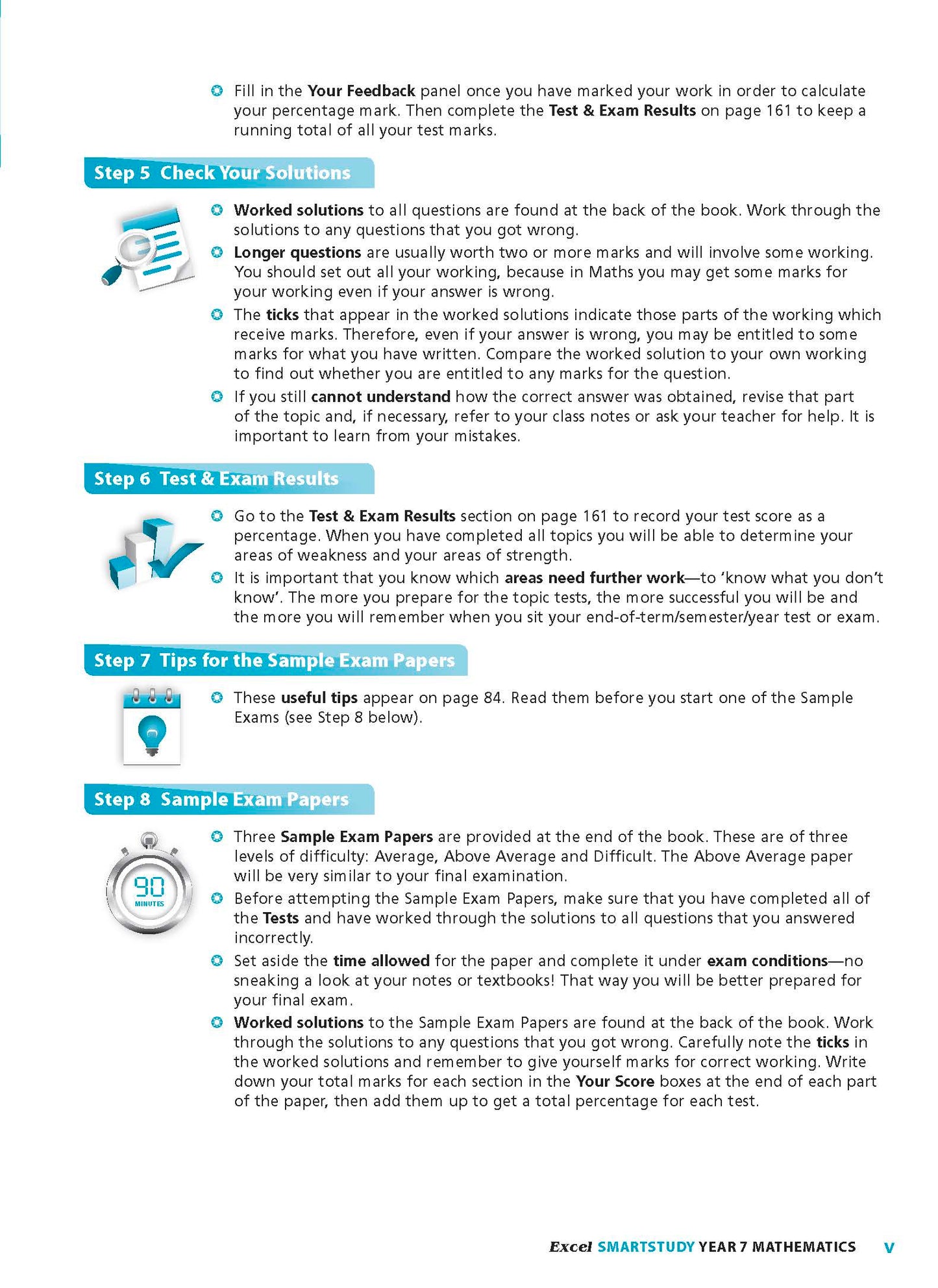Excel SmartStudy - Mathematics Year 7