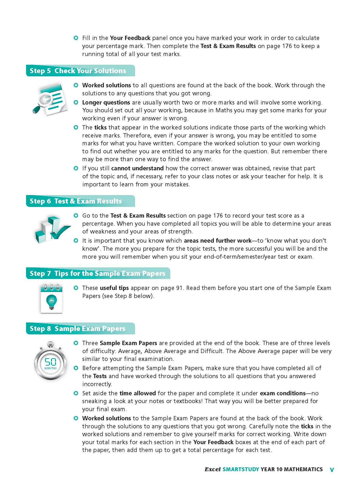 Excel SmartStudy - Mathematics Year 10