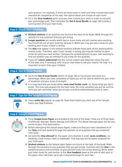 Excel SmartStudy - Advanced Mathematics Year 10
