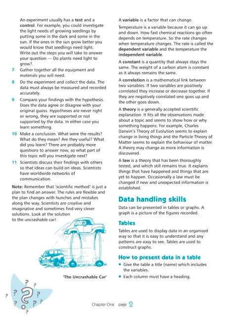 Excel Essential Skills - Science Revision Workbook Year 7