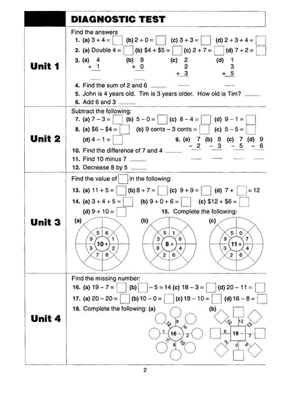 Excel Basic Skills - Addition and Subtraction Years 3-4