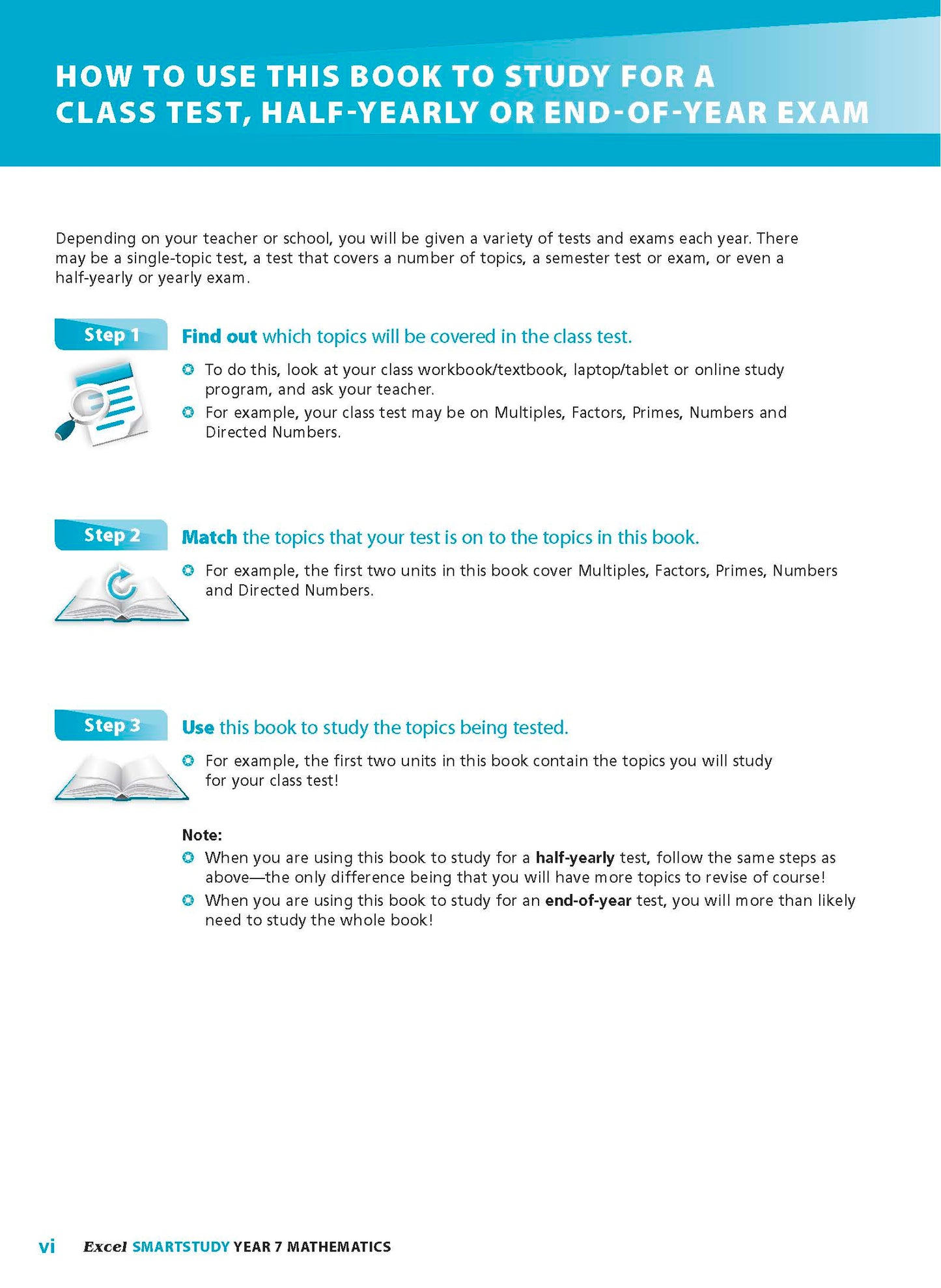 Excel SmartStudy - Mathematics Year 7