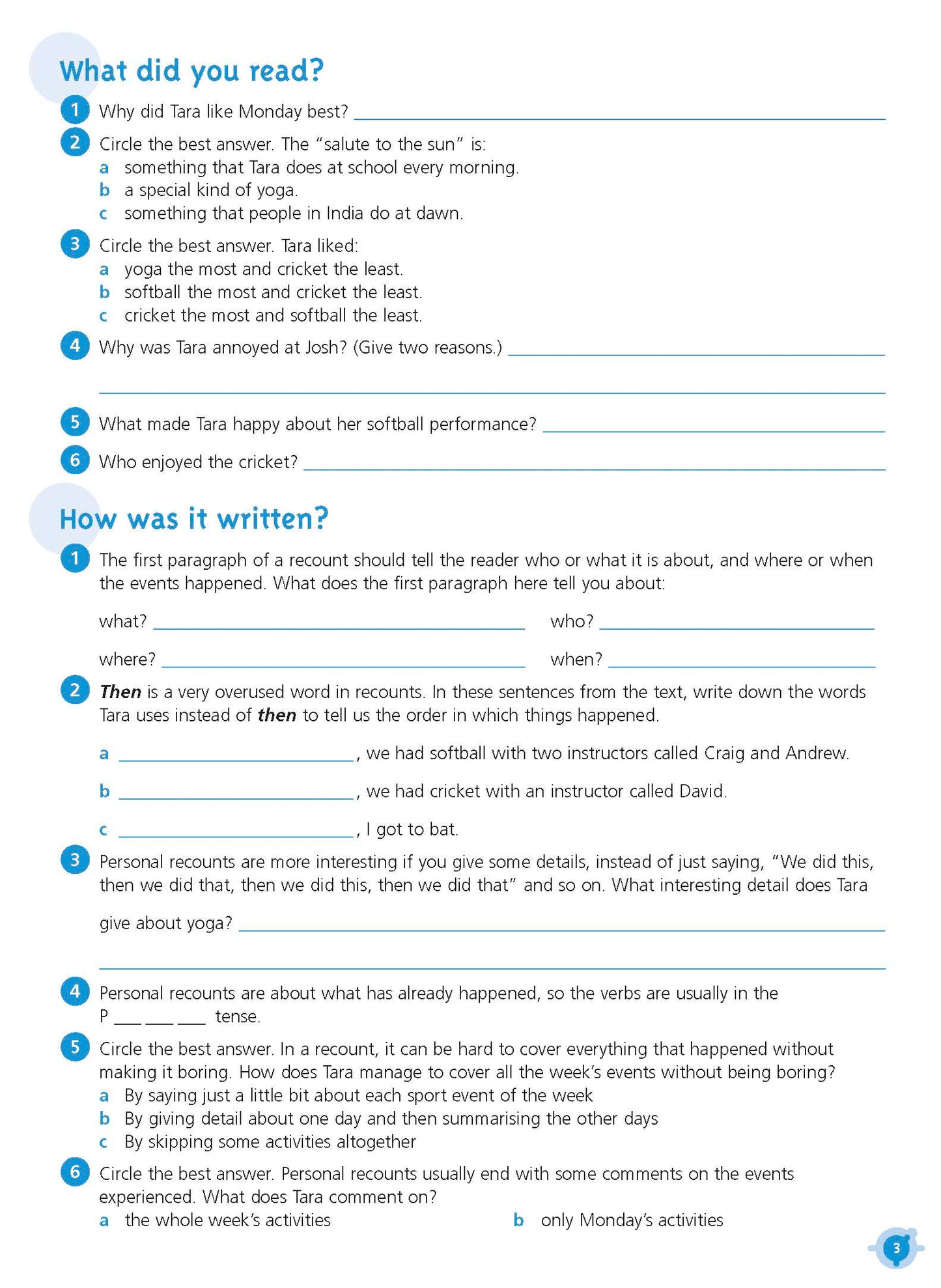 Excel Basic Skills - English Workbook Year 5