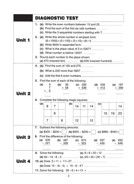 Excel Basic Skills - Addition and Subtraction Years 5-6
