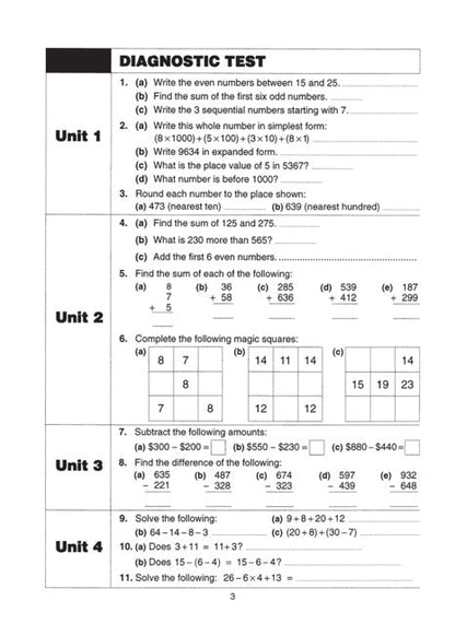 Excel Basic Skills - Addition and Subtraction Years 5-6