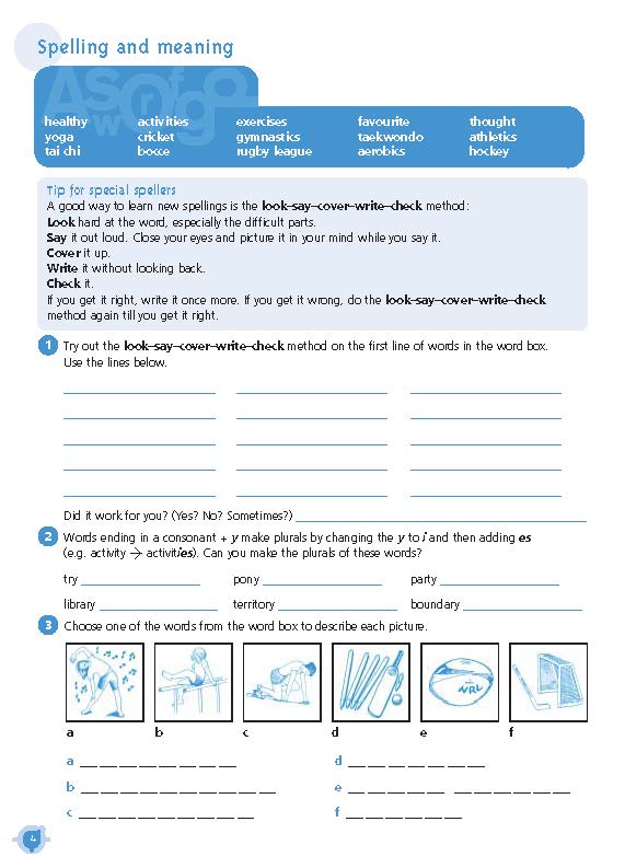 Excel Basic Skills - English Workbook Year 5