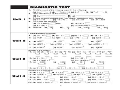 Excel Basic Skills - Multiplication and Division Years 5-6