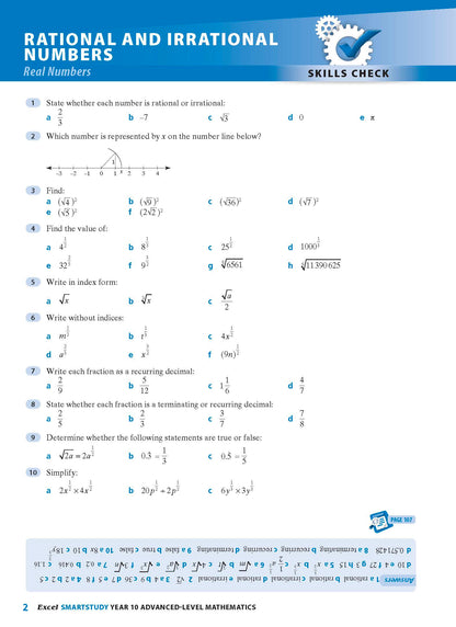 Excel SmartStudy - Advanced Mathematics Year 10