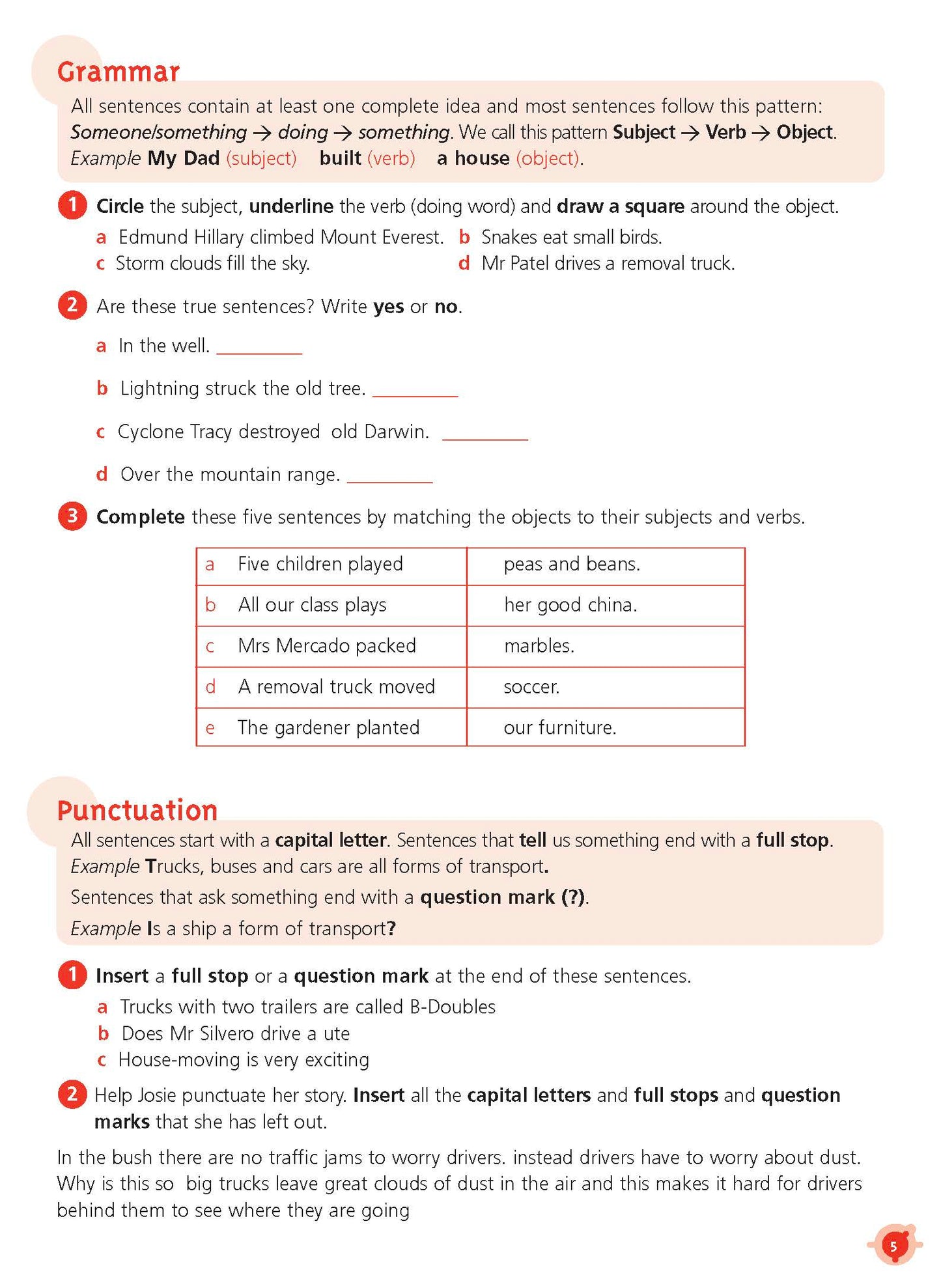 Excel Basic Skills - English Workbook Year 3