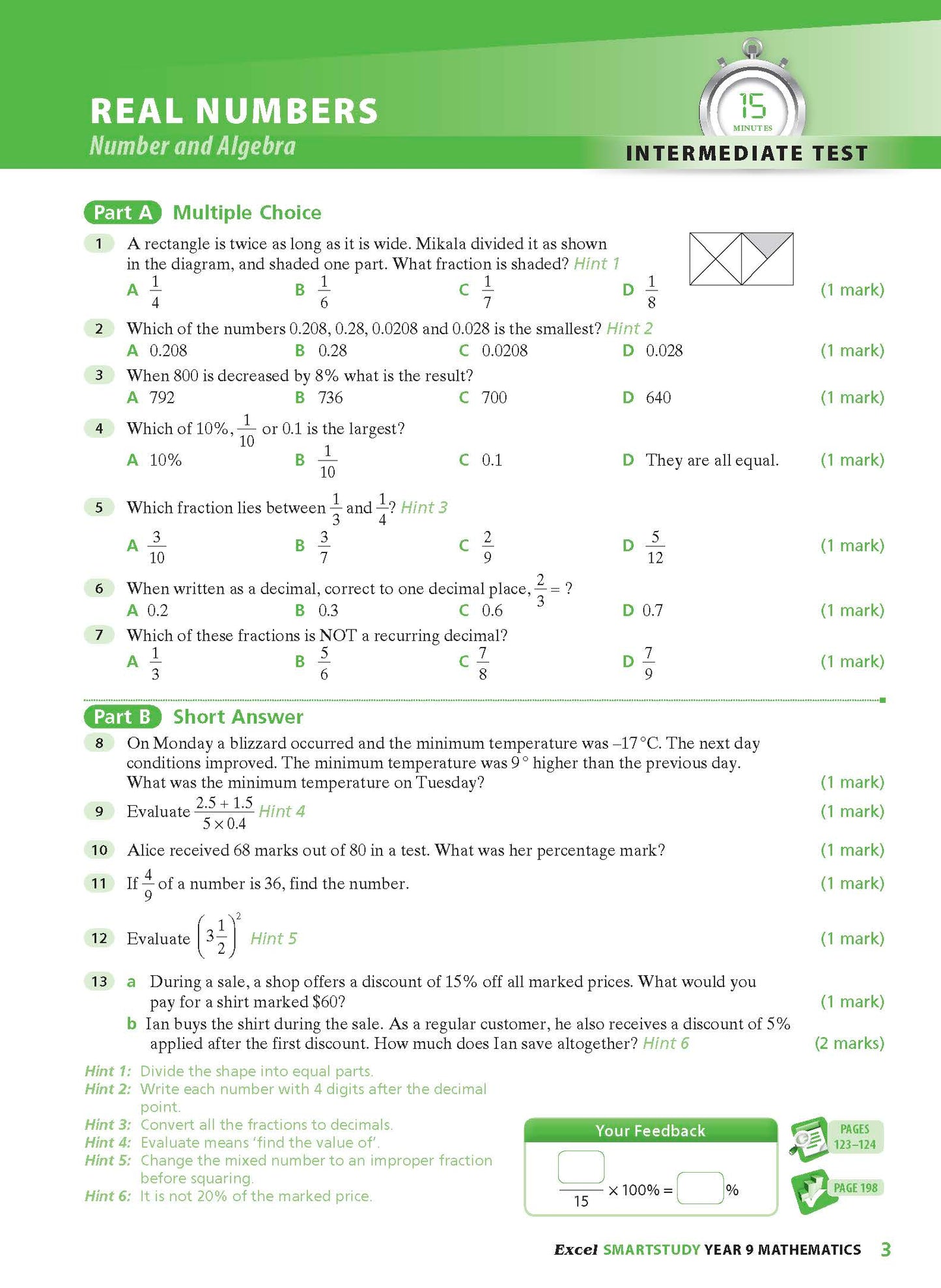 Excel SmartStudy - Mathematics Year 9