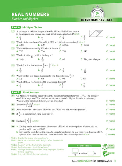 Excel SmartStudy - Mathematics Year 9