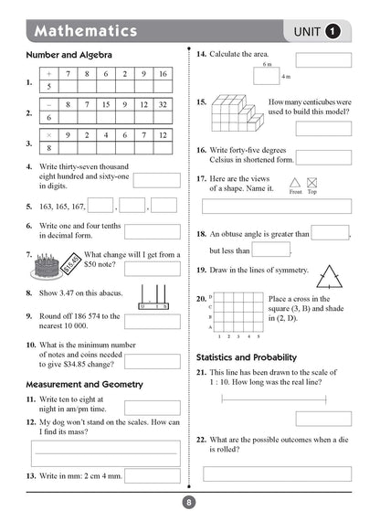 Excel Basic Skills - English and Mathematics Year 6