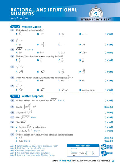 Excel SmartStudy - Advanced Mathematics Year 10