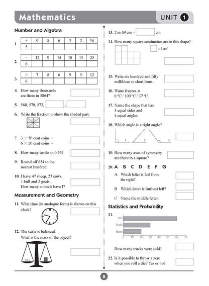 Excel Basic Skills - English and Mathematics Year 5