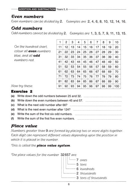 Excel Basic Skills - Addition and Subtraction Years 5-6