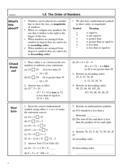 Excel Basic Skills - Whole Numbers, Decimals, Percentages and Fractions Year 7