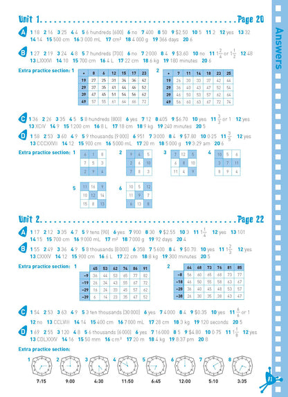 Excel Basic Skills - Mental Maths Strategies Year 5