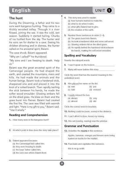 Excel Basic Skills - English and Mathematics Year 5