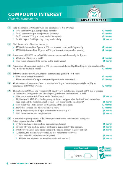 Excel SmartStudy - Mathematics Year 10