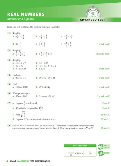 Excel SmartStudy - Mathematics Year 9
