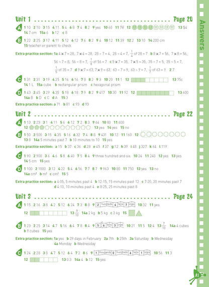 Excel Basic Skills - Mental Maths Strategies Year 4